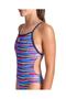 Women's arena racing stripe swimsuit xcriss cross women's swimming suit - 4