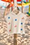 Organic 100% Cotton Muslin Children's Poncho - Paw - 3