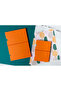 دفتر ملاحظات Buco Orange B6 مبطن بشريط مطاطي (عبوة من قطعتين) - 6