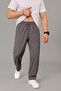 Men's Baggy Loose Cut Parachute Fabric Elastic Waist Trousers