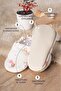 Non-Slip Sole, Cotton Towel Lined Baby Booties