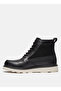 حذاء رجالي جلد أسود BRITTON MILLS MID LACE UP WATERPROO - 2