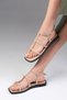Cora Skin Color Women's Flat Sandals
