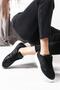 Theresa Black Color Women's Casual Sneakers Sneakers - 5