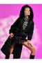 Hooded Parka with Faux Fur Detail - 2
