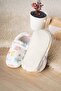 Non-Slip Sole, Cotton Towel Lined Baby Booties - 2