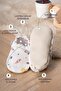 Non-Slip Sole, Cotton Towel Lined Baby Booties
