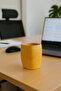 Concrete Yellow Pen Holder - 4