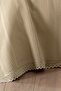 100% Cotton Double Bed Kopanaki Lace Waffle Blanket - 210x230 cm - Beige Honeycomb Blanket - 3