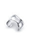 Imported New Season Tiffany Bone Cuff Bracelet - 2