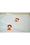 Women Men Logo Embroidered Hotel Towel Set 2 Pieces Bath Towels 70X140 2 Pieces Hand Towels 50X90 - 4