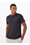 A10193942608010-Mb Ct1328 Mln T-Sh Anthracite Crew Neck Regular Fit Plain Men's T-Shirt