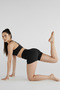 4-Way Stretchy High Waist Mini Shorts Leggings Yoga, Sports and Everyday Use - 4