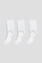 3 Pieces of Cotton Girls and Baby Pantyhose with Ribbon Accessories
