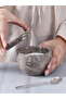 Oceanic Marble Salt Jar with Lid & Spoon – Spice Holder for Kitchen