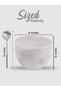 White Marble Salt Jar with Lid & Spoon – Spice Holder for Kitchen - 2