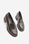 Women's Loafer Casual Classic Heeled Shoes Nufit Brown