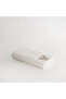Ayliz Hand Face Towel 100% Organic Cotton Embroidered Cream 50x90 Cm