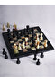 Marble Chess Set 10" Handmade – Black & Green Game With Storage Box, Extra Queens, Elegant Gift Idea