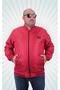 Plus Size Basic Pilot Coat 23823 RED - 2