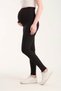Corded Fabric Fabric Adjustable High Waist Flexible Shaping / Sculpting and Firming Maternity Leggings with Winter Fleece - 6