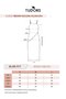 Women's Slim Fit Slim Fit Stretchy U Neck Midi Black Dress - 6