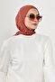 Combed Cotton Women's Ready-To-Wear Bonnet with Hood and Concealer Feature, B-89P, Cinnamon - 5