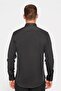 Slim Fit Long Sleeve Lycra Plain Cotton Satin Men's Black Shirt - 5