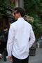 Classic Long Sleeve Gold Satin Gift Boxed Men's Shirt Fs-002160 - White - 5