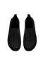 Black Women's Sea Shoes Black Shiny - 3