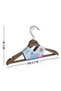 12 Pieces of Specially Designed Wooden-Looking Children's and Baby Clothes Hangers - 4