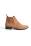 Mubiano Genuine Leather Collection Women's Rubber Detailed Short Suede Boots&Bootie Tan - Mcsdt036 - Tb - 3