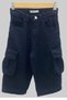 Mojo Boy's Cargo Pocket Lycra Canvas Shorts 2308 Navy Blue - 2