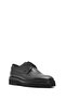 Men's Black Lace-Up Leather Casual Shoes 24Wfd602818 - 6