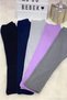 Girl's 5-14 Years Old Cotton Tights Purple