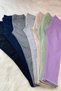 Girl's 5-14 Years Old Cotton Tights Purple - 3
