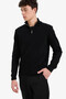 Black Men's Sweater A5184Ax/Bk27 - 3