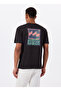 Billabong Stamp Ss Ebyzt00293 Black Bicycle Collar Regular Fit Straight Men's T-Shirt - 5