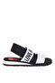 White - Black Women's Sandals Ja16033G0M