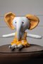 Toy Doll Cloth Doll Elephant Pofi Handmade 100% Cotton Play and Sleep Companion Gift Boxed - 5