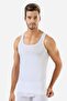Men's Colorful Rib Tank Top 3 Pack 100% Cotton - 2