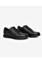Men's Black Genuine Leather Comfort Shoes 5K1Fa10201 - 3