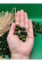 12 mm Khaki Green Wooden Beads (50 Grams 74 Pieces) Narrow Hole Diameter 3 mm Macrame Bag Bracelet Jewelry - 2