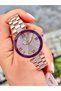 Women's Wristwatch. with Light Glass Design and Sturdy Steel Band 2 Years Warranty - 5