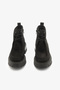 Lunis Black Suede Lace-Up Thick Sole Women's Boots - 3