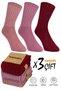 3 Pairs of Thick Winter Women's Socks – Thermal Wool Socks - 5