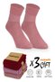 3 Pairs of Thick Winter Women's Socks – Thermal Wool Socks - 2