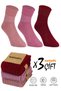3 Pairs of Thick Winter Women's Socks – Thermal Wool Socks