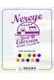 Wherever I Park, My Home Is There Caravan Sticker 17X17 cm Purple