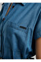 Classic Collar Straight Standard Women's Dress 252 Lcf 144004 Harm Denim - 3